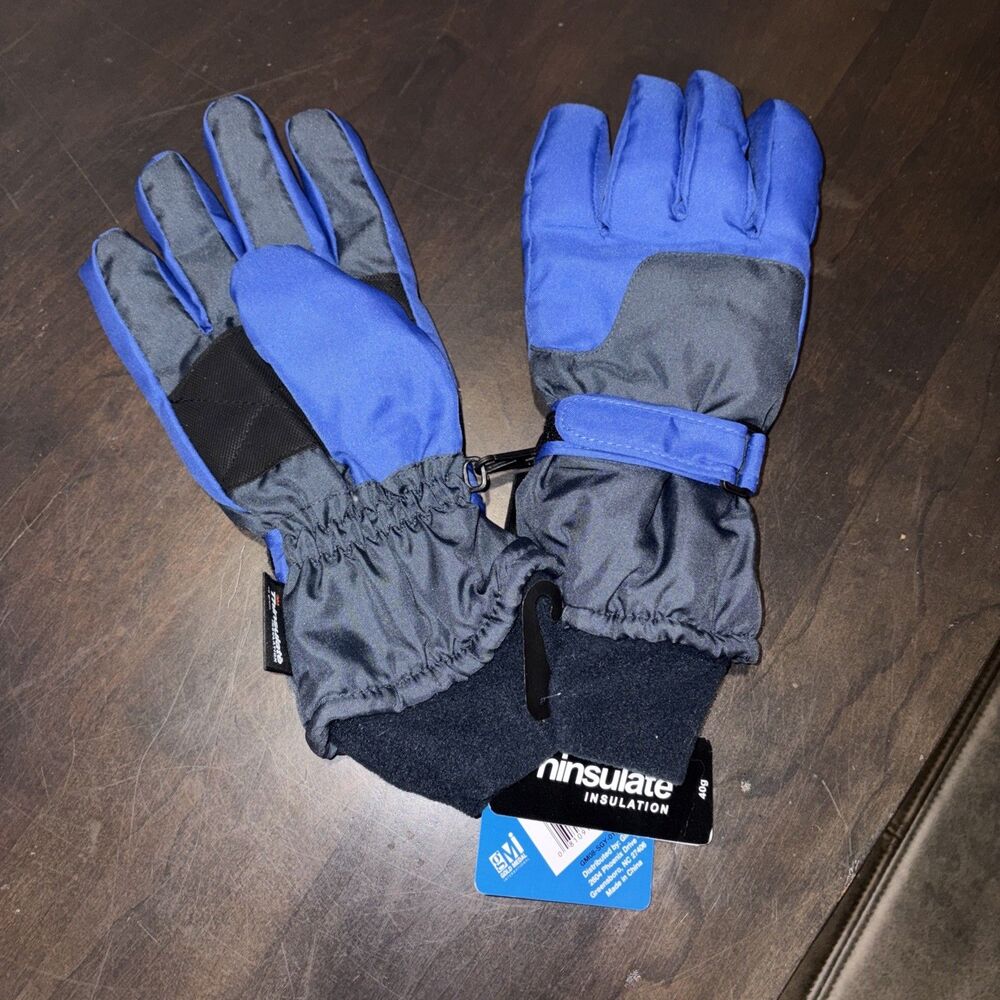 Youth Ski Gloves 3M Thinsulate 40g Colors may vary
